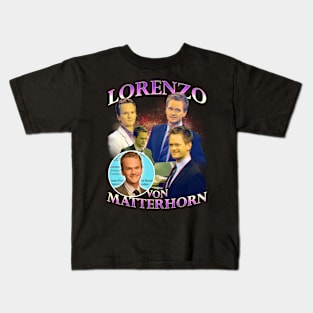 Lorenzo Von Matterhorn Bootleg Kids T-Shirt